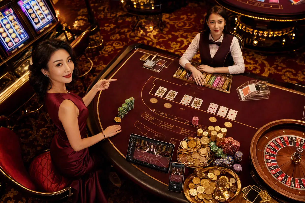 tlk999 Casino meja baccarat live dealer